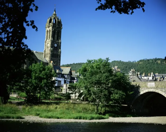 Framed Print : Peebles Scotland Print Framed Print : Peebles Scotland Print
