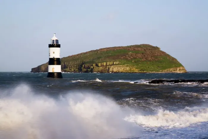 Framed Print : Penmon Point Lighthouse Print Framed Print : Penmon Point Lighthouse Print
