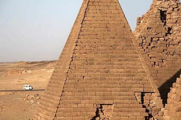 The pyramids at Jebel Barkal