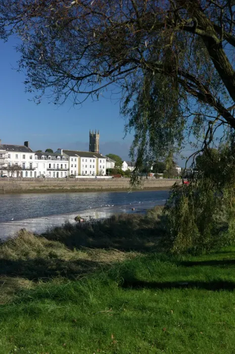Framed Print : River Taw Print, Barnstaple North Devon England UK Framed Print : River Taw Print, Barnstaple North Devon England UK