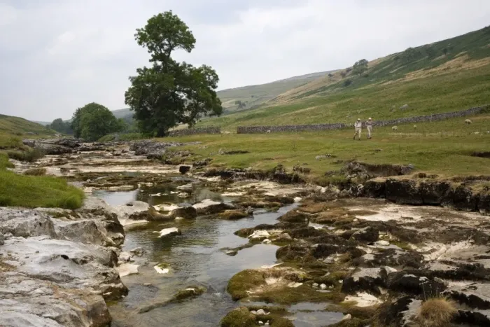Framed Print : River Wharfe Print, Upper Wharfedale Landscape