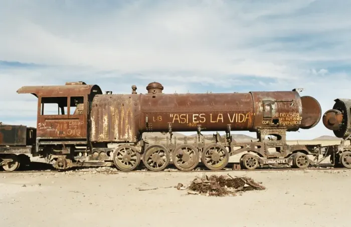 Framed Print : Rusting Locomotive Print, Uyuni Train Graveyard Framed Print : Rusting Locomotive Print, Uyuni Train Graveyard
