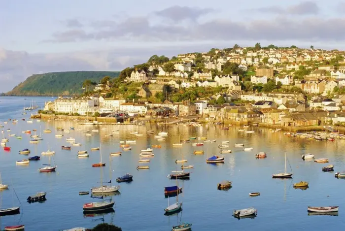 Framed Print : Salcombe Harbour Print Framed Print : Salcombe Harbour Print