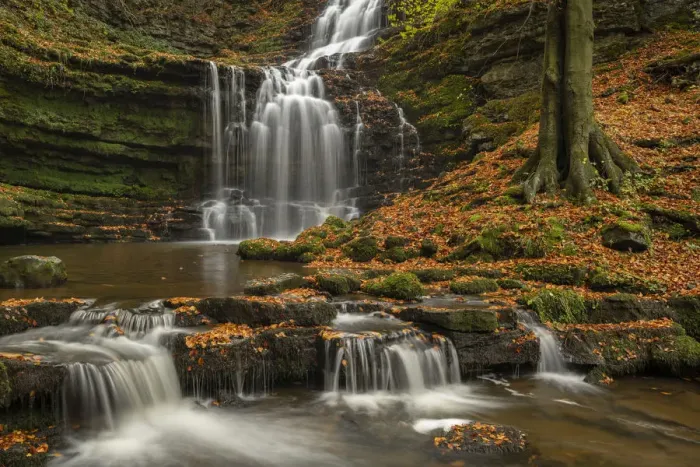 Framed Print : Scaleber Force Waterfall Print Framed Print : Scaleber Force Waterfall Print