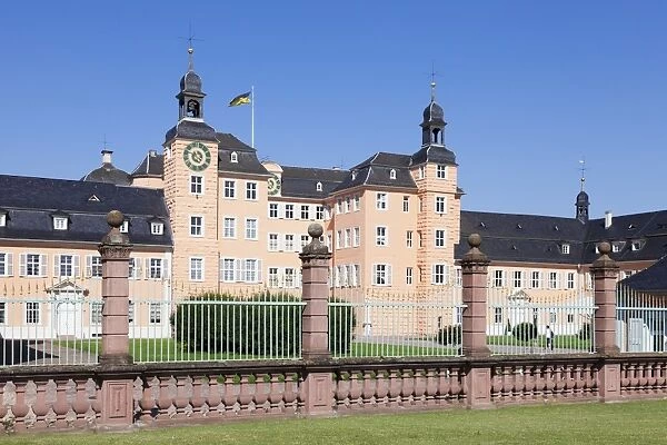 Schloss Schwetzingen Palace, Schwetzingen, Rhein-Neckar-Kreis, Baden Wurttemberg, Germany, Europe