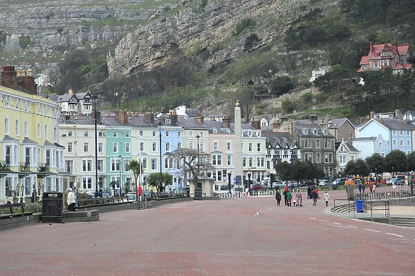 Seaside Promenade, Llandudno, Conwy County, North Wales, Wales, United Kingdom, Europe