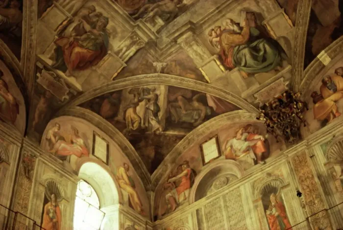 Framed Print : Sistine Chapel Print