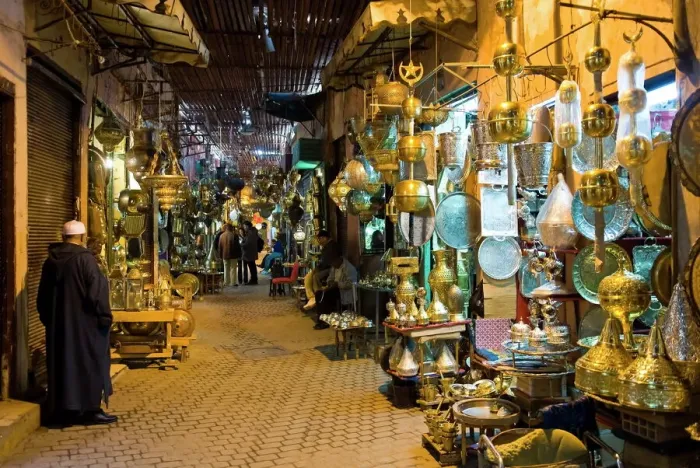 Framed Print : Marrakech Souk Print Framed Print : Marrakech Souk Print
