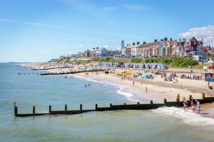 Framed Print : Southwold Print - A Waterfront Scene in Suffolk, England Framed Print : Southwold Print - A Waterfront Scene in Suffolk, England