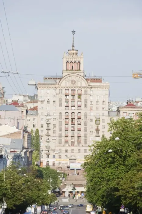 Framed Print : Soviet Era Architecture Print on Kreshchatyk Street, Kiev Framed Print : Soviet Era Architecture Print on Kreshchatyk Street, Kiev