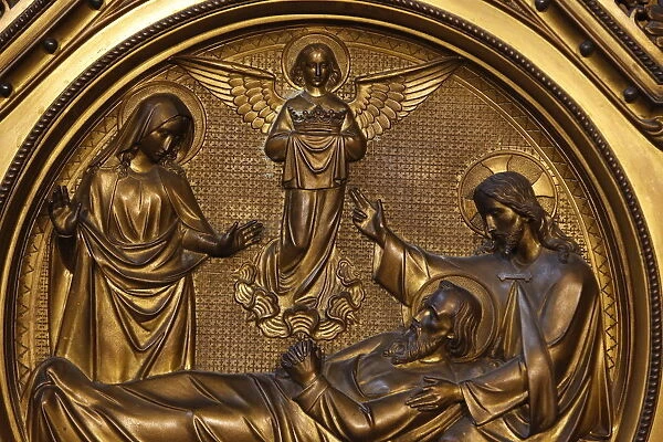 St. Josephs death, St. Josephs Chapel, Notre Dame de la Treille Cathedral