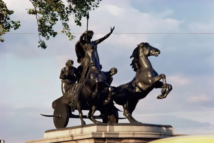 Framed Print : Statue of Boadicea Print, Westminster London Framed Print : Statue of Boadicea Print, Westminster London