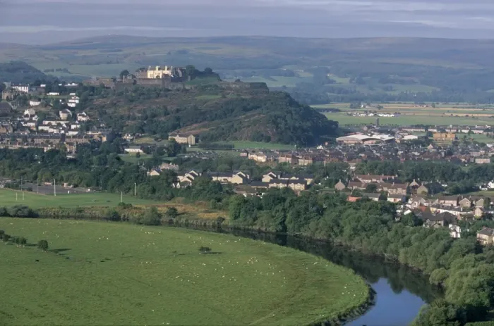 Framed Print : Stirling Castle Print, North-East View Framed Print : Stirling Castle Print, North-East View