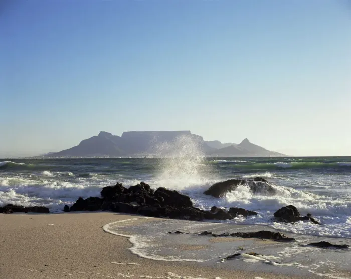 Framed Print : Table Mountain Print, Cape Town Landscape Framed Print : Table Mountain Print, Cape Town Landscape