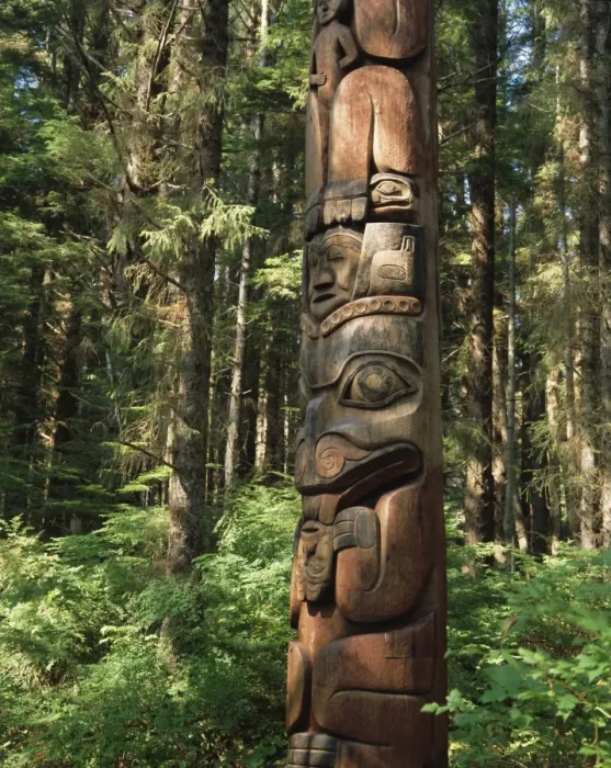 Framed Print : Sitka Totem Print Framed Print : Sitka Totem Print