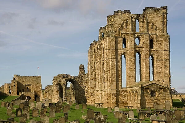 Tynemouth Castle and Priory, Tyne and Wear, England, United Kingdom, Europe