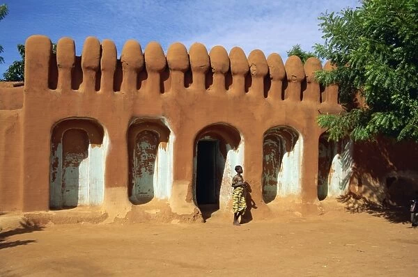 Typical architecture, Segou, Mali, Africa