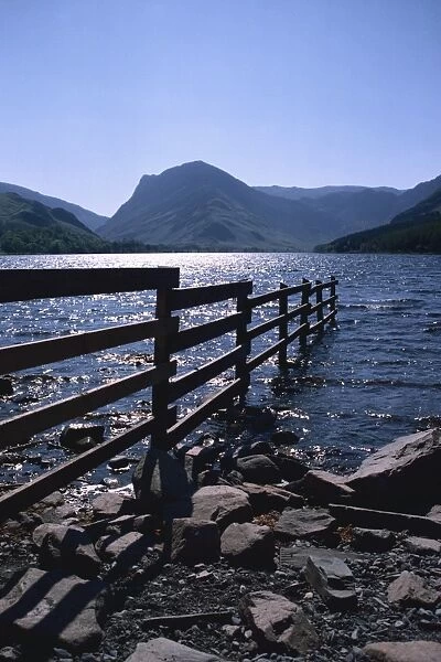 View towards Fleetwith Pike, Buttermere, Lake District Nationtal Park, Cumbria