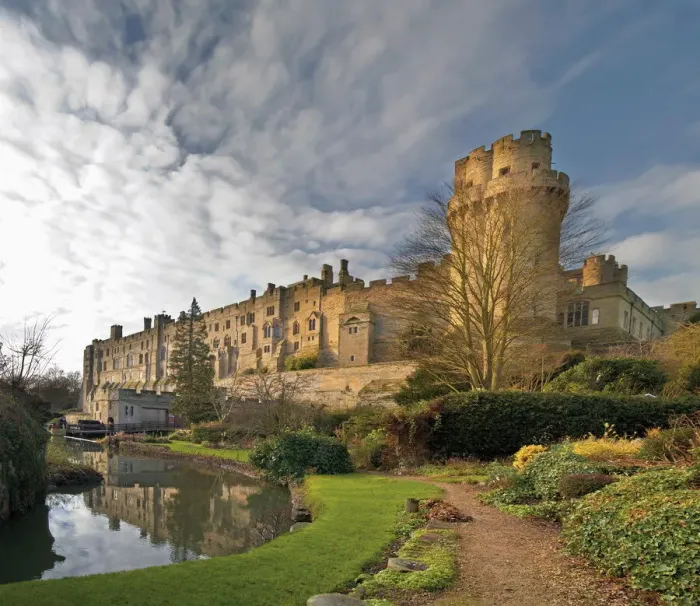 Framed Print : Warwick Castle Print, River Avon Landscape Framed Print : Warwick Castle Print, River Avon Landscape
