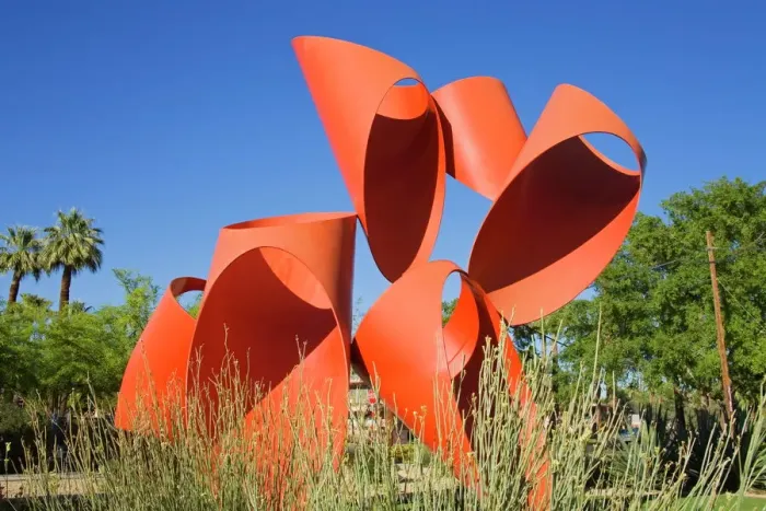 Framed Print : Alexander Calder's Vortex Sculpture Print