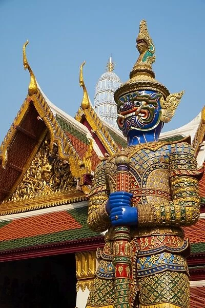 Wat Phra Kaew inside the Royal Palace, Bangkok, Thailand, Southeast Asia, Asia