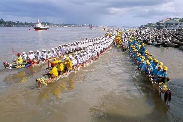 Water festival, Phnom Penh, Cambodia, Indochina, Southeast Asia, Asia