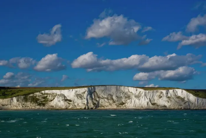 Framed Print : White Cliffs of Dover Print, Kent, England Framed Print : White Cliffs of Dover Print, Kent, England