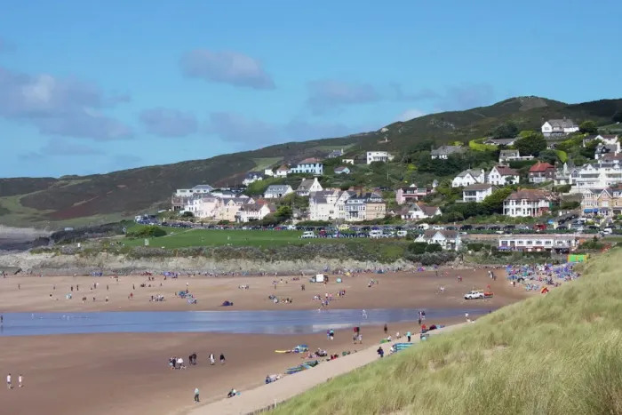 Framed Print : Woolacombe Beach Print Framed Print : Woolacombe Beach Print