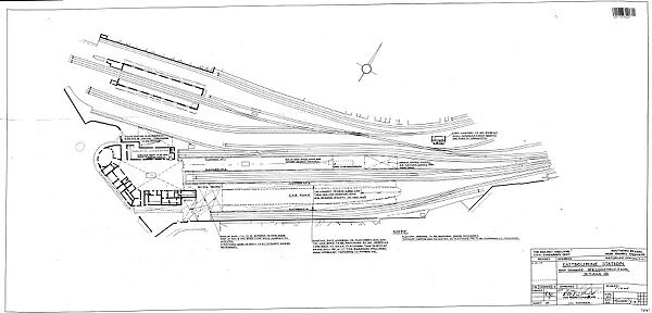 Eastbourne Station - War Damage Reconstruction Stage III [23 Jan 1953]