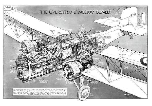 Boulton Paul P. 75 Overstrand Medium Bomber