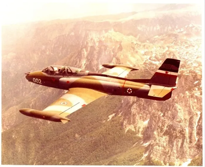 : Yugoslav E128 Airforce Plane Print : Yugoslav E128 Airforce Plane Print