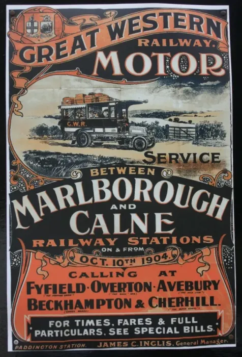 Framed Print : Great Western Railway Motor Service Print Framed Print : Great Western Railway Motor Service Print