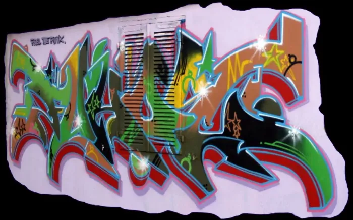 Framed Print : Swiss Graffiti Print Framed Print : Swiss Graffiti Print