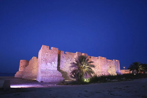 Africa, Tunisia, Djerba, Fort Borj el Kebir or Borj Ghazi Mustapha