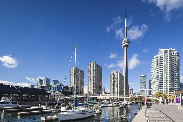 Canada, Ontario, Toronto, Harbourfront, CN Tower