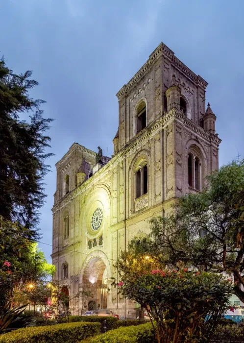 Framed Print : Cuenca Cathedral Twilight Print Framed Print : Cuenca Cathedral Twilight Print