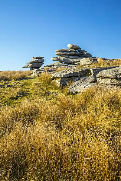 The Cheesewring (Stowes hill), Bodmin Moor, Cornwall, England, UK