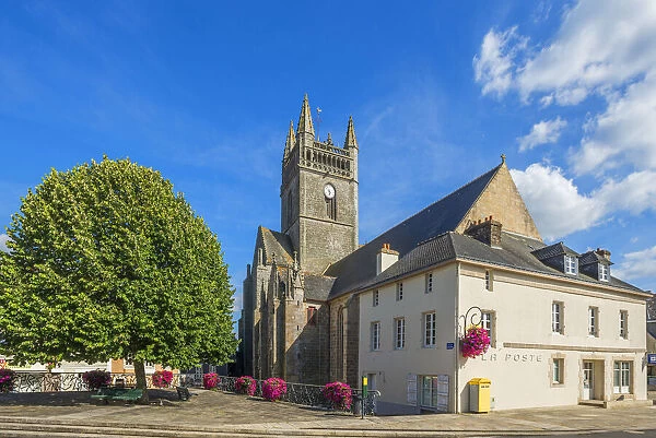 Church Notre Dame de l Assomption at Quimperle, Departement Finistere, Brittany