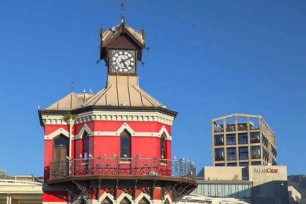 Clock Tower and The Silo Hotel, V+A Waterfront, Cape Town, Western Cape, South Africa