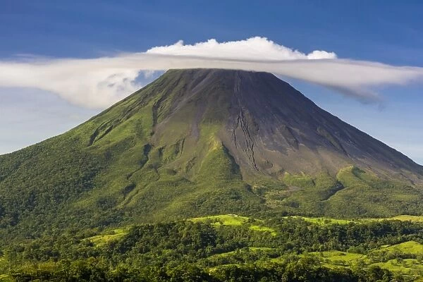 Costa Rica, Alajuela, La Fortuna. The Arenal Volcano