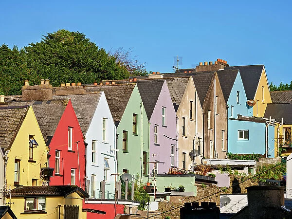 Deck of Cards Colourful Houses, Cobh, County Cork, Ireland