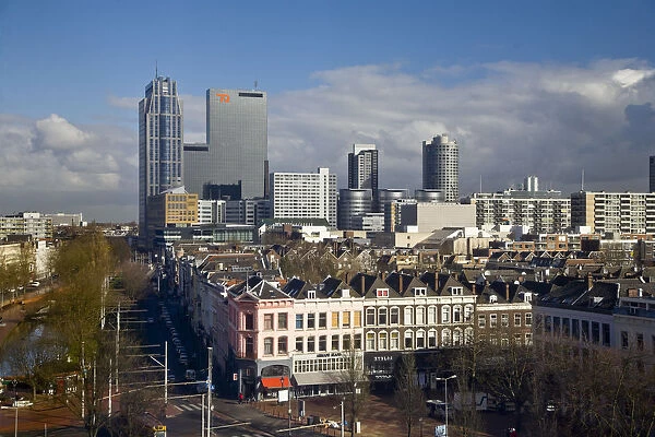 Downtown Rotterdam, Holland