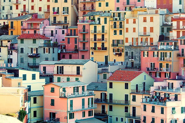 Europe, Italy, Liguria, Cinque Terre, La Spezia district. Manarola