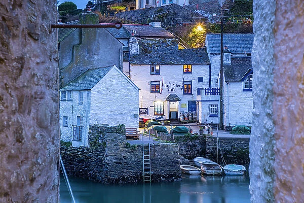 Harbour, Polperro, Cornwall, England, UK
