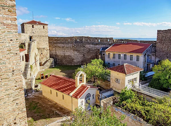 Heptapyrgion of Thessalonica, Seven Towers Citadel, Thessaloniki, Central Macedonia, Greece