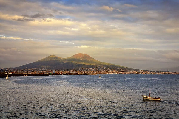 Italy, Naples, Mt Vesuvius