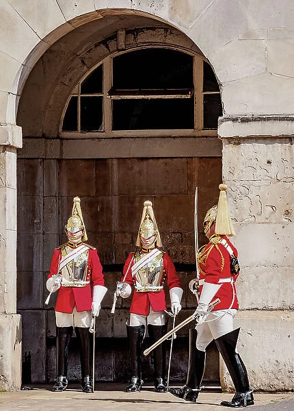 Life Guards at Horse Guards, London, England, United Kingdom