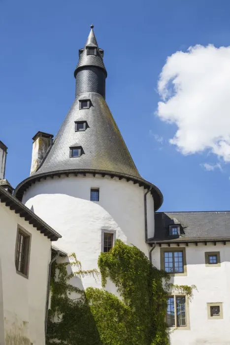 Framed Print : Luxembourg Print of Clervaux Castle Framed Print : Luxembourg Print of Clervaux Castle