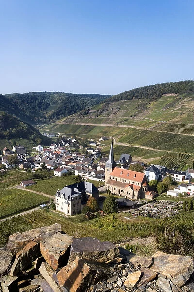 Mayschoss, Ahr valley, Eifel, North Rhine Westphalia, Germany