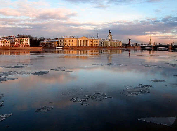 Neva River, Saint Petersburg, Russia